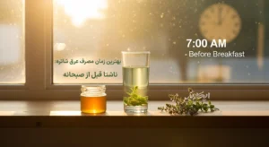 بهترین زمان مصرف عرق شاتره