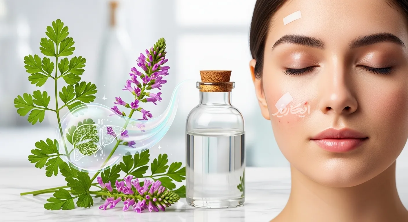 عرق شاتره برای جوش