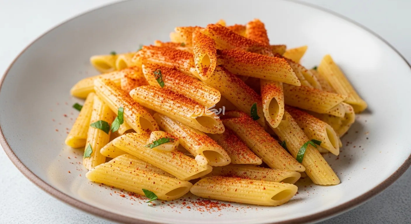 پودر گوجه فرنگی و ماکارونی